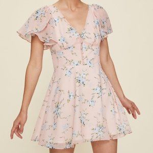 LPA Revolve Pink Amina Dress in Margit Floral